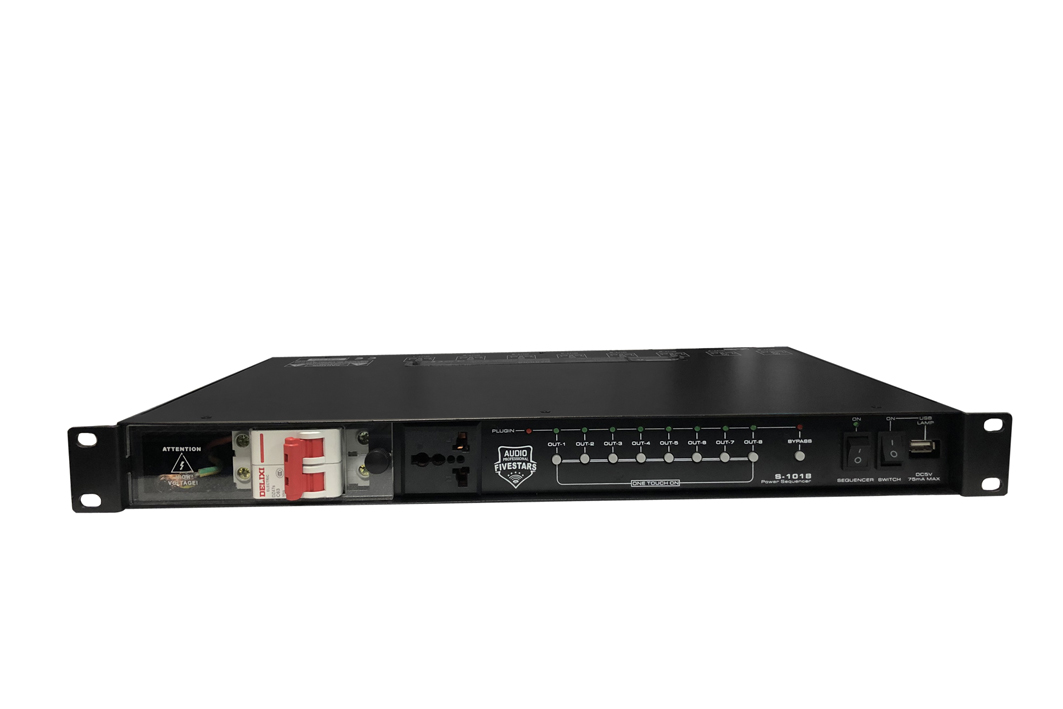 Auto nguồn - Bộ chia nguồn 8 cổng Fivestar S-1018 Auto nguồn - Bộ chia nguồn 8 cổng Fivestar S-1018
